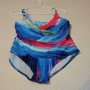 Colorful One-Piece Swimsuit